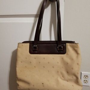 Tan Ralph Lauren Ladies Tote Style Handbag